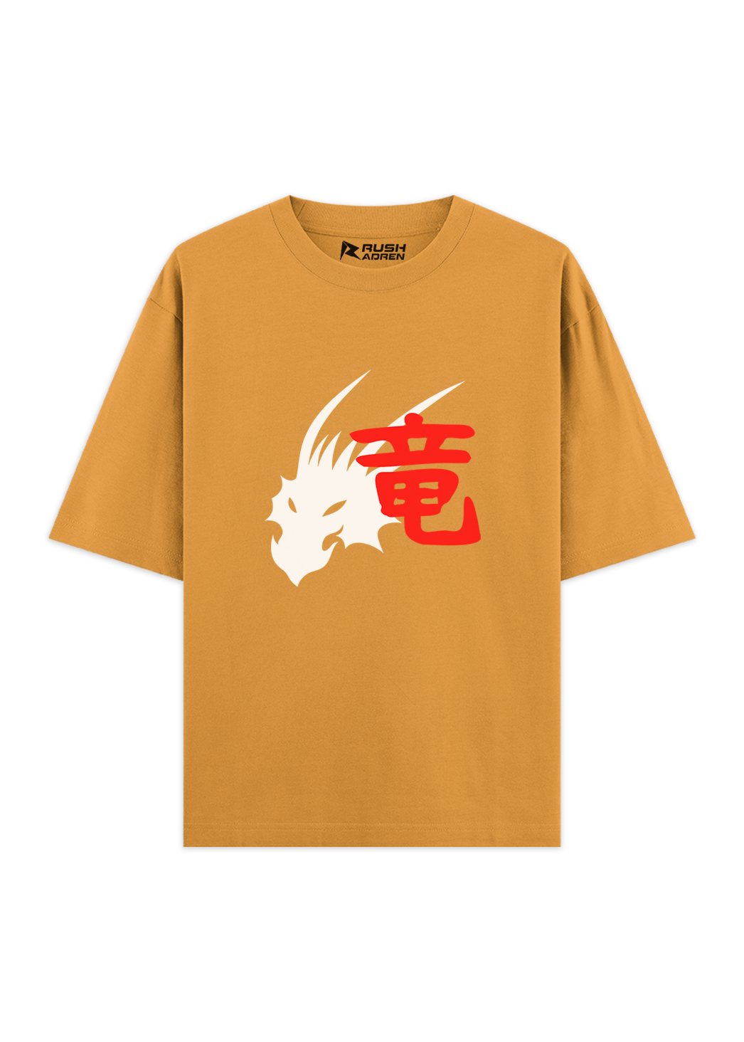 Dragon Spirit Kanji Oversized T-Shirt