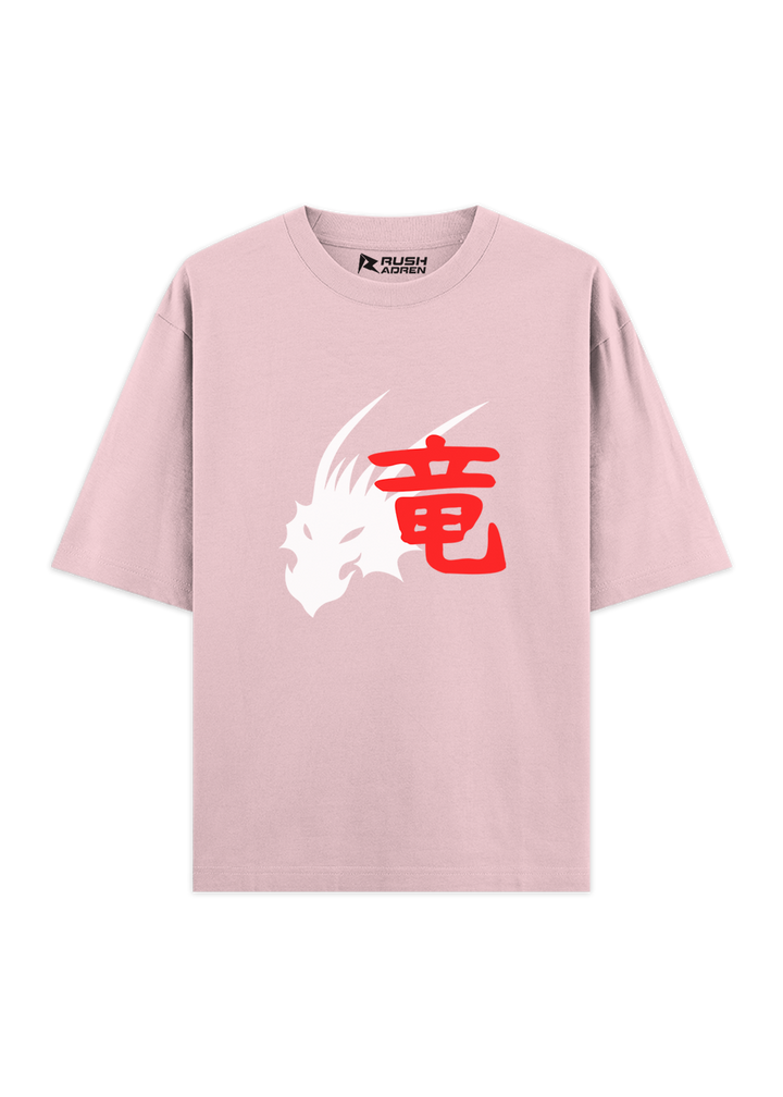 Dragon Spirit Kanji Oversized T-Shirt