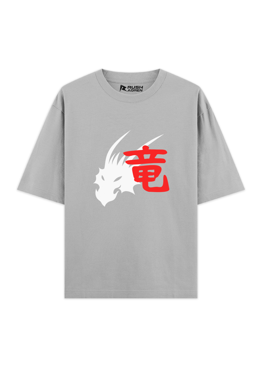 Dragon Spirit Kanji Oversized T-Shirt