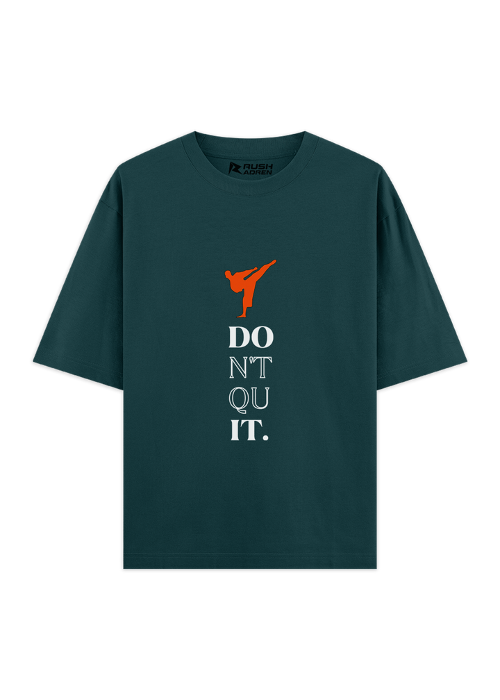 Don’t Quit Karate Oversized Classic T-Shirt