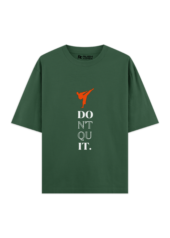 Don’t Quit Karate Oversized Classic T-Shirt