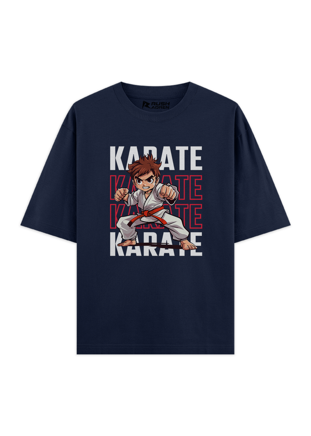 Karate Champ Oversized Classic T-Shirt