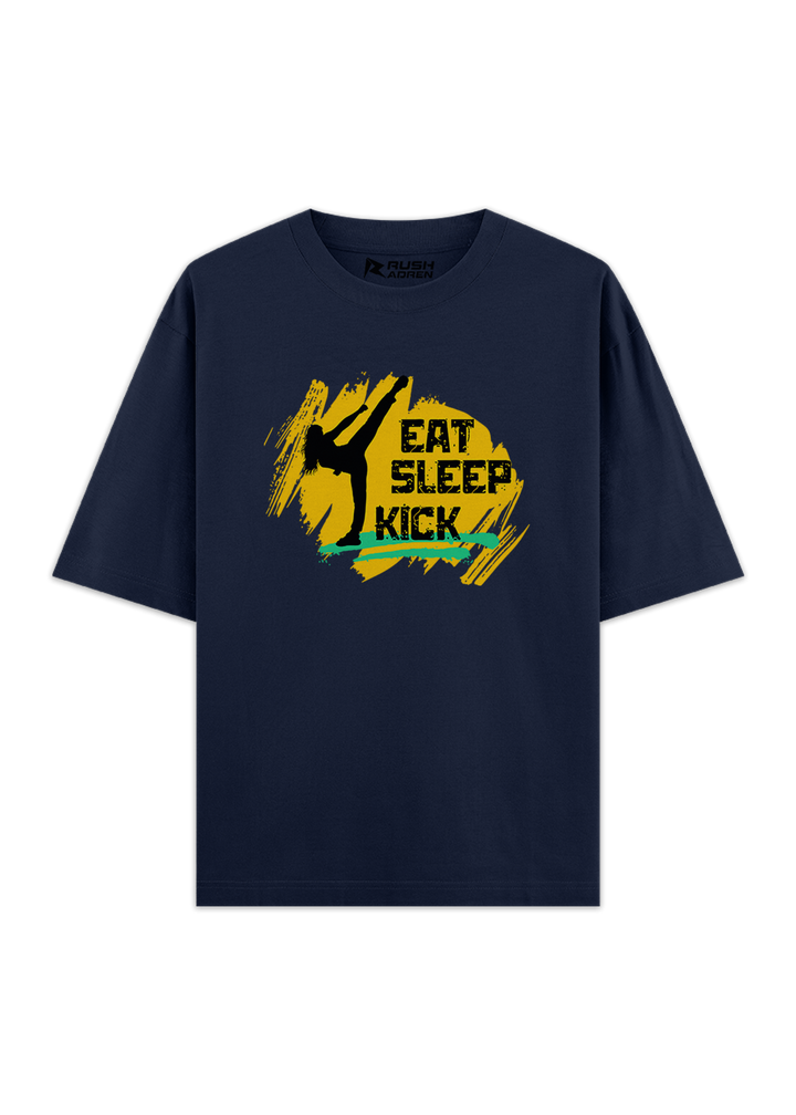 Eat Sleep Kick Oversized Classic T-Shirt