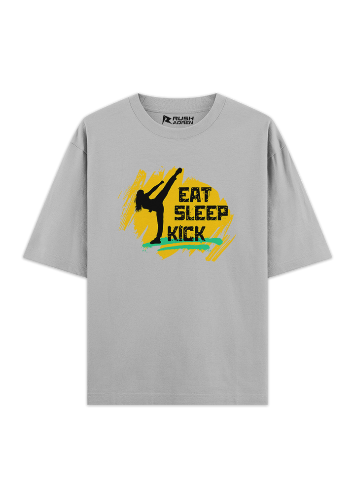 Eat Sleep Kick Oversized Classic T-Shirt