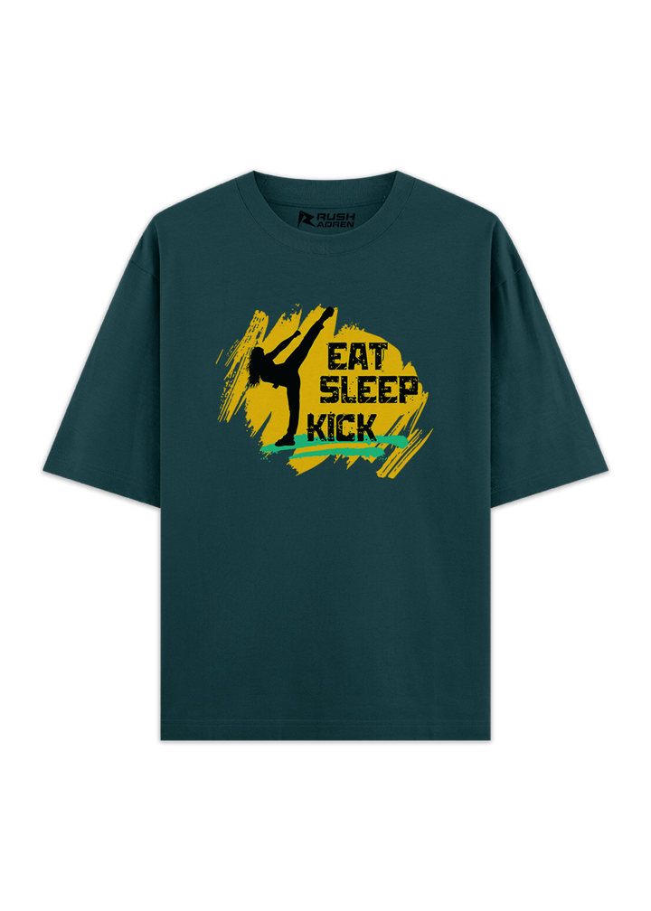 Eat Sleep Kick Oversized Classic T-Shirt