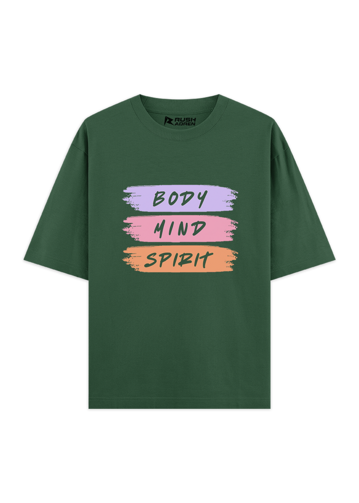 Body Mind Spirit Oversized Classic T-Shirt