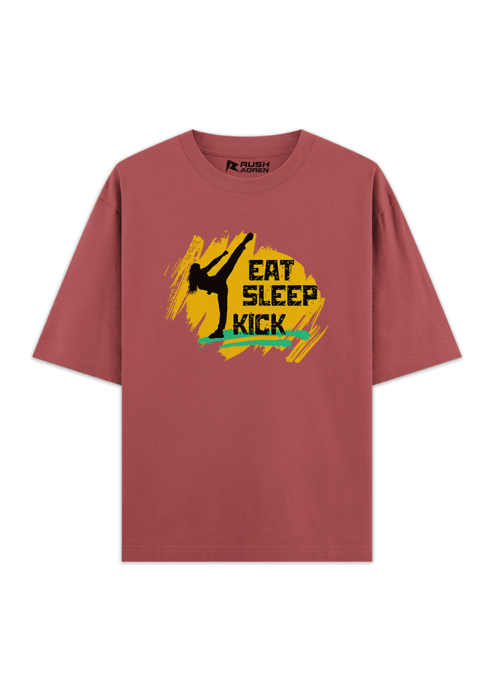 Eat Sleep Kick Oversized Classic T-Shirt