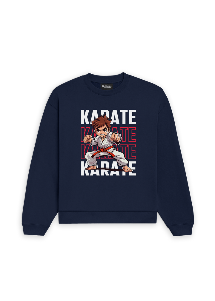 Karate Champ Oversized Sweatshirt