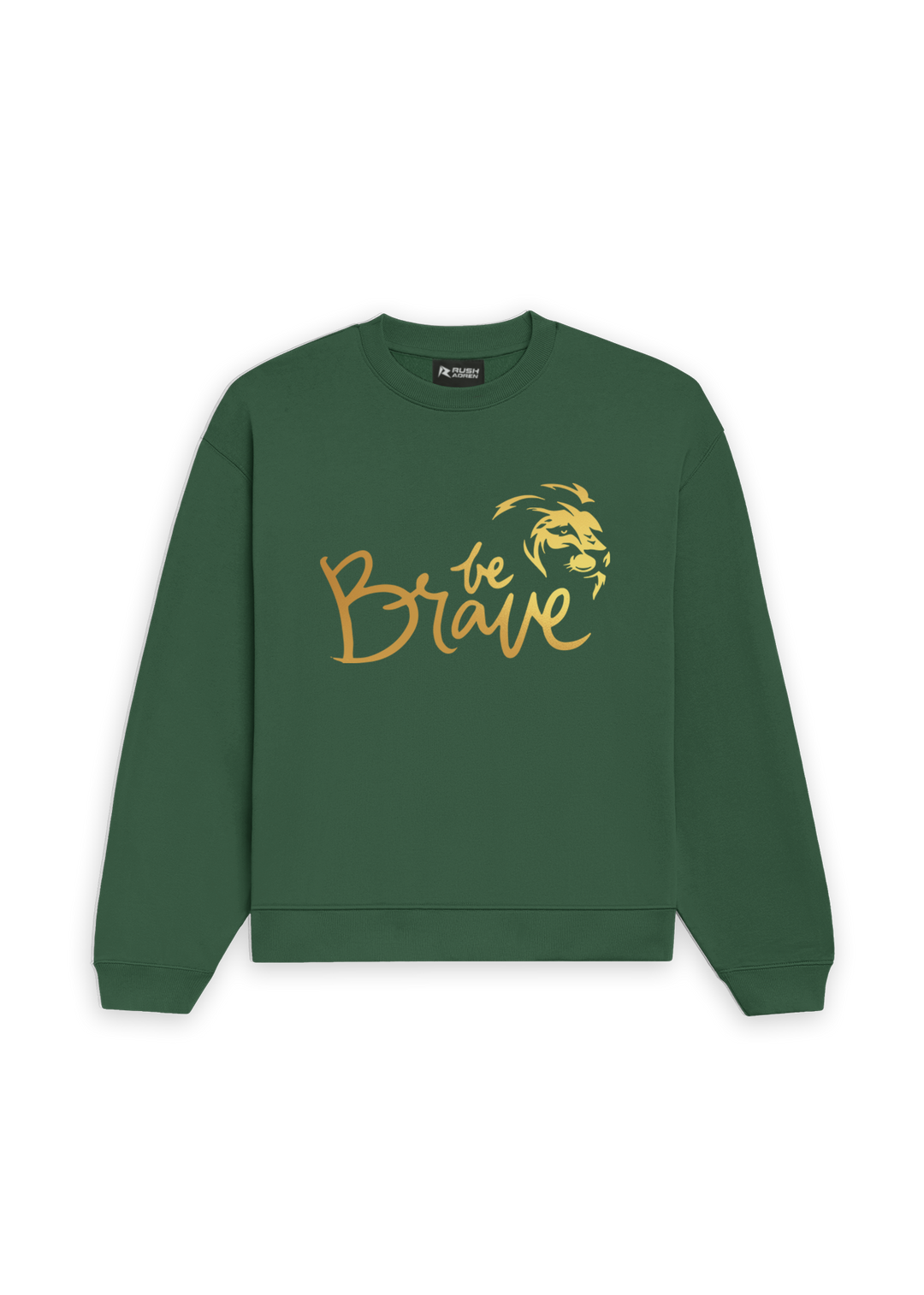 Classic Gold Vinyl Oversized Sweatshirt