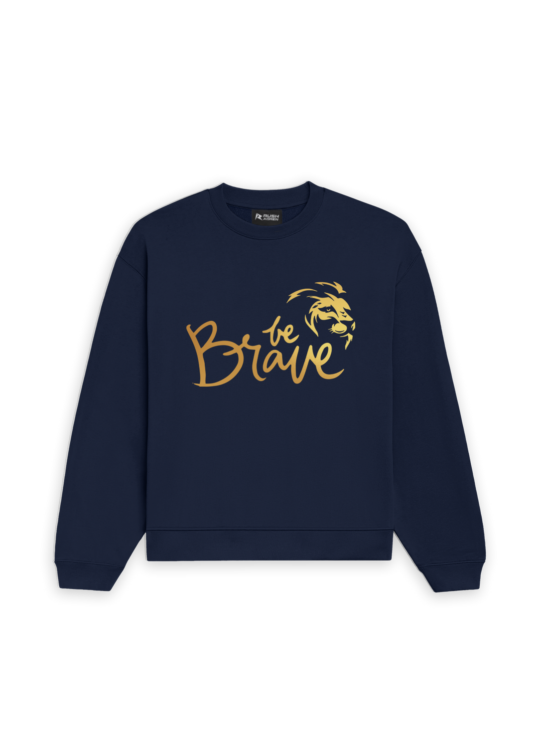 Classic Gold Vinyl Oversized Sweatshirt