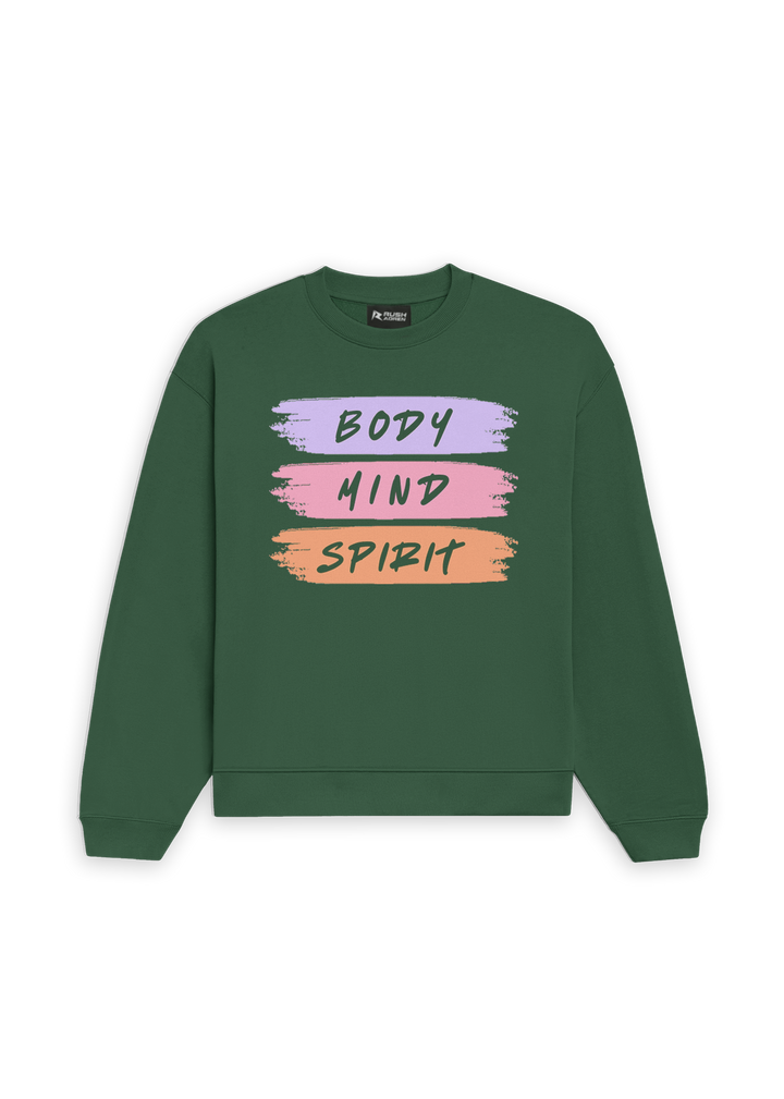 Body Mind Spirit Oversized Sweatshirt