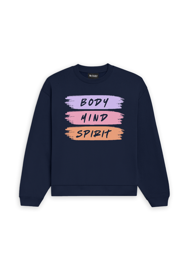 Body Mind Spirit Oversized Sweatshirt