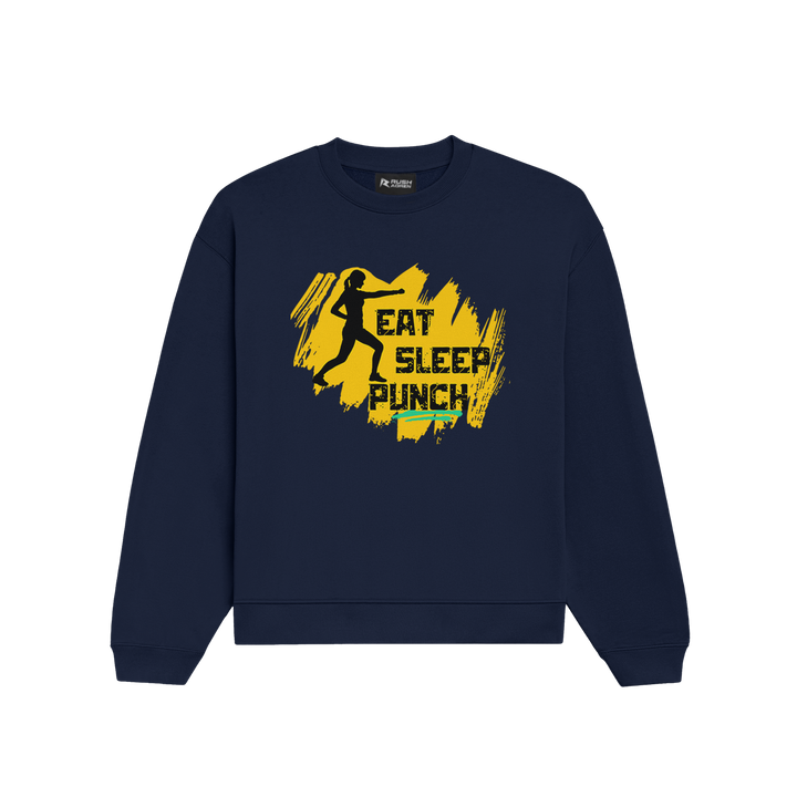 Eat Sleep Punch Oversized Sweatshirt