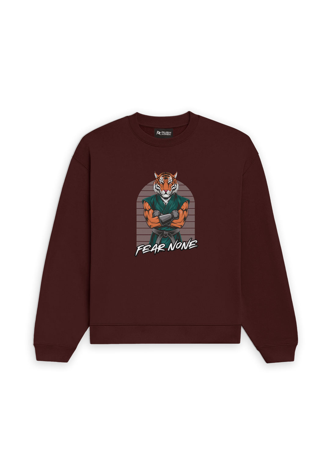 Tiger Warrior Oversized Sweatshirt