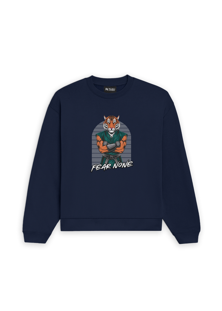 Tiger Warrior Oversized Sweatshirt