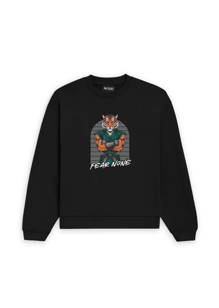 Tiger Warrior Oversized Sweatshirt