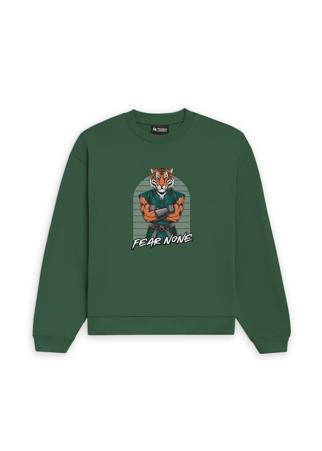 Tiger Warrior Oversized Sweatshirt