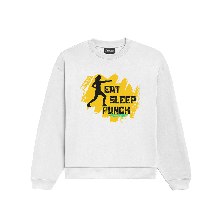 Eat Sleep Punch Oversized Sweatshirt