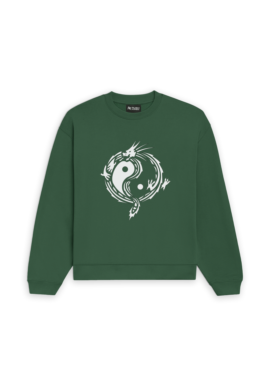 Yin-Yang Glow-In-The-Dark Oversized Sweatshirt