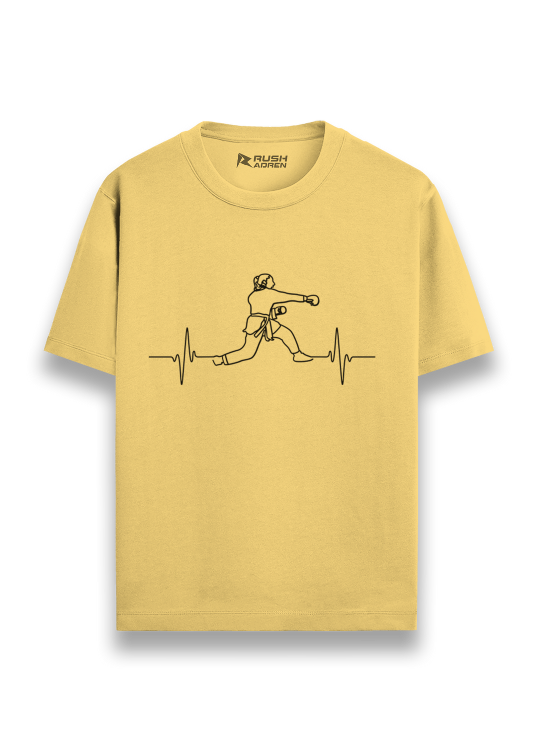 Karate Pulse Graphic T-Shirt