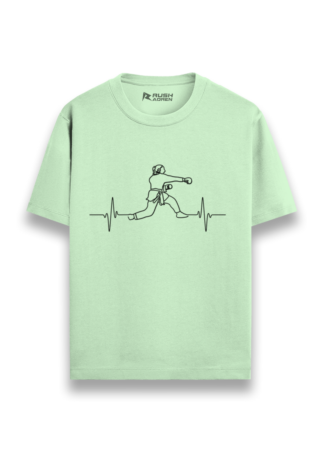 Karate Pulse Graphic T-Shirt