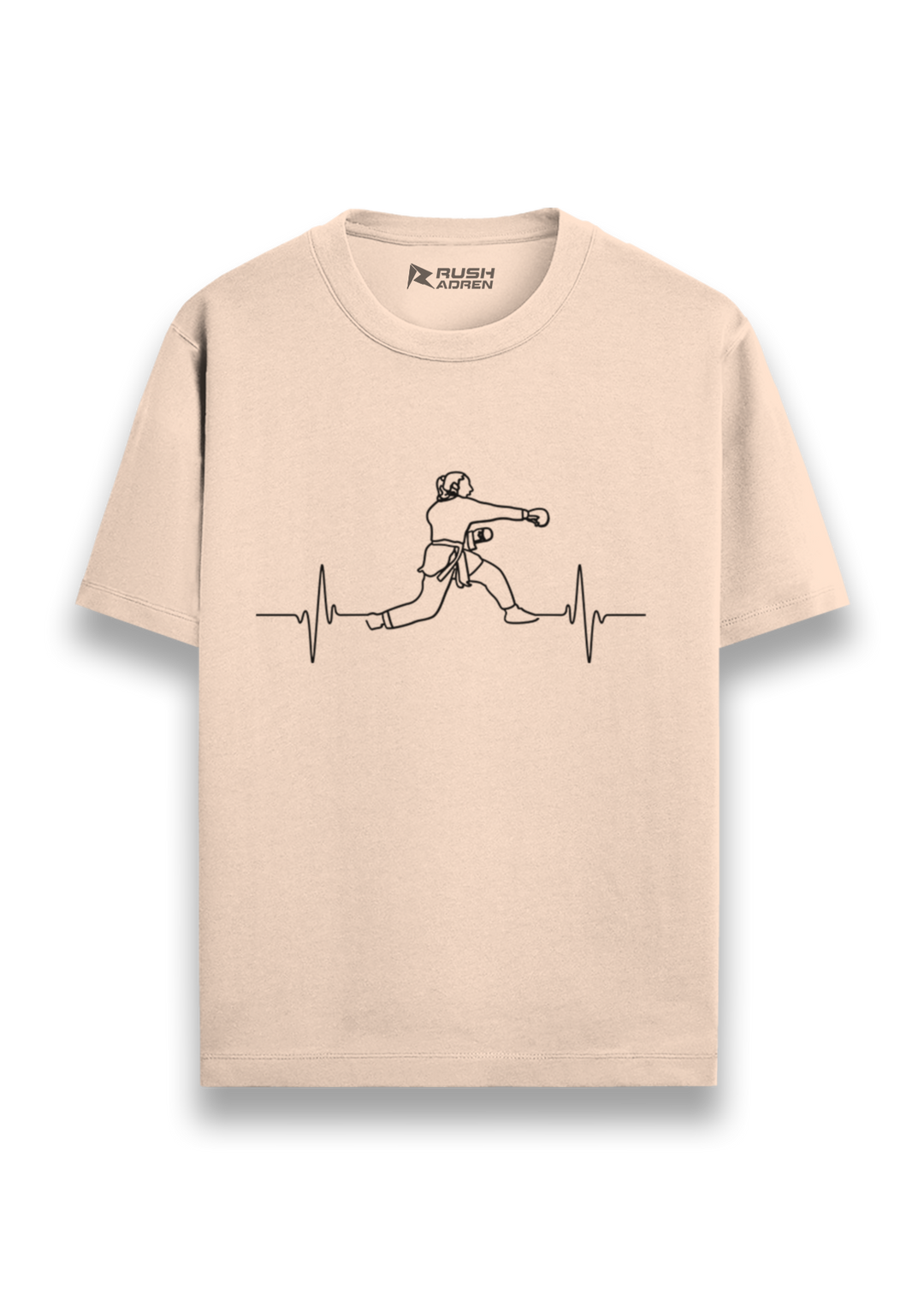 Karate Pulse Graphic T-Shirt