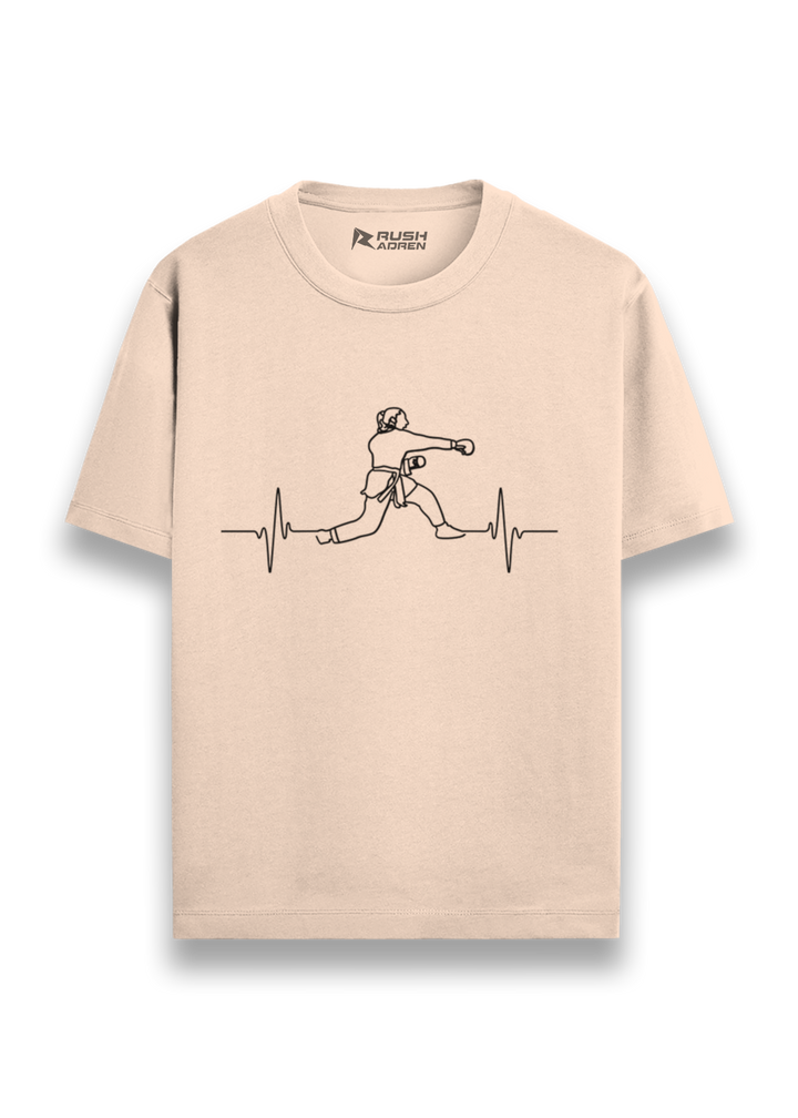 Karate Pulse Graphic T-Shirt