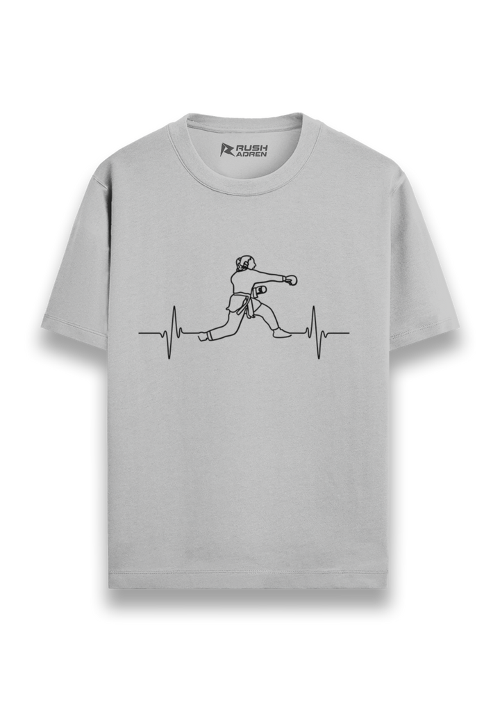 Karate Pulse Graphic T-Shirt
