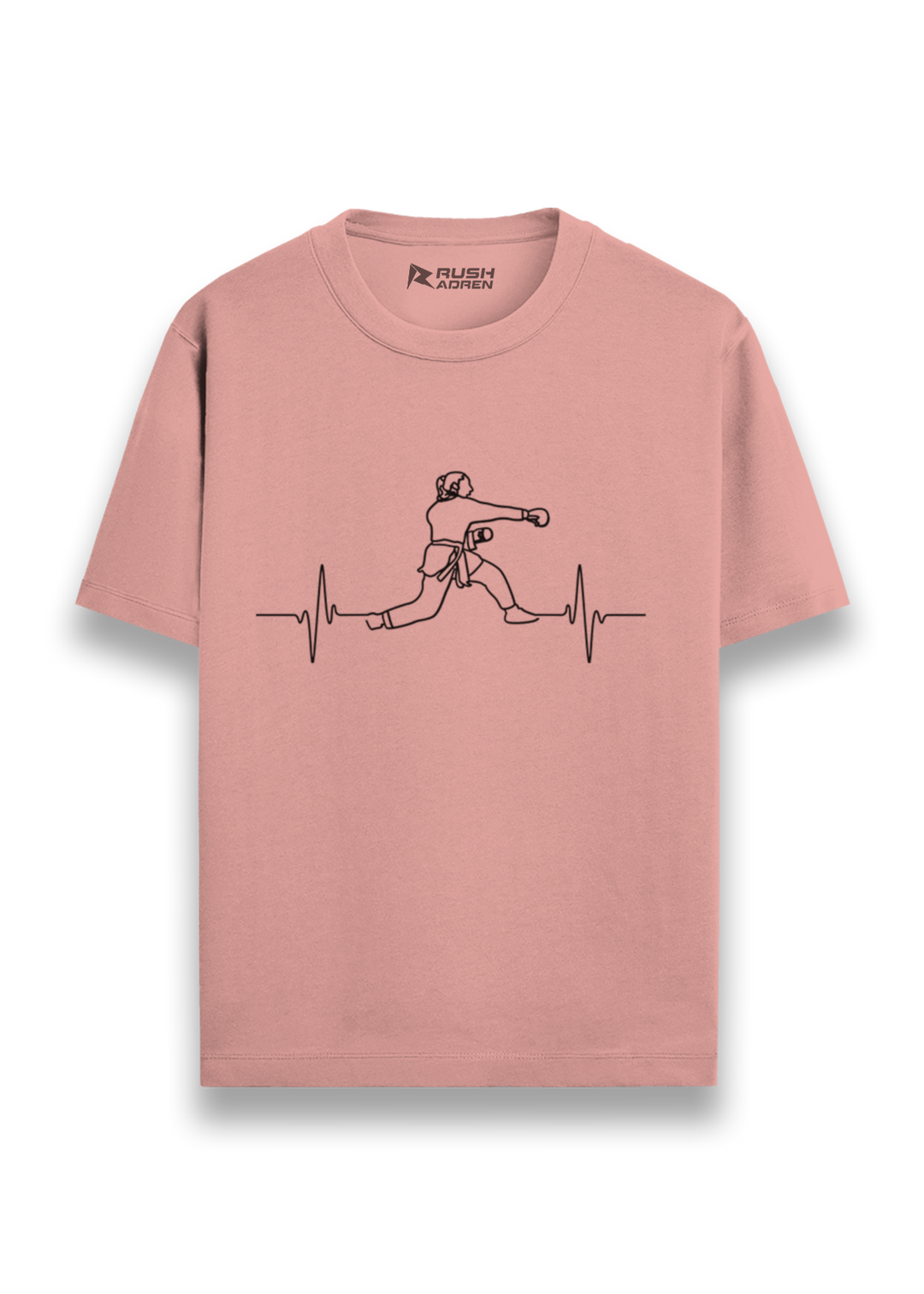 Karate Pulse Graphic T-Shirt
