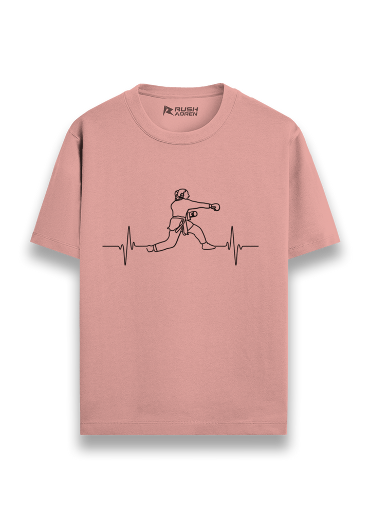 Karate Pulse Graphic T-Shirt
