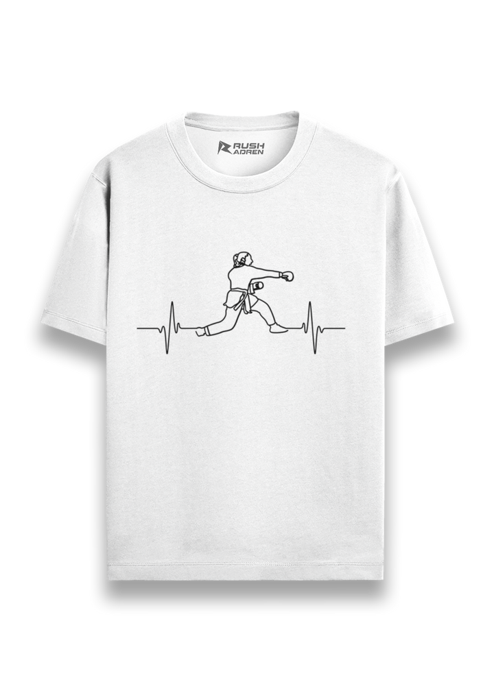 Karate Pulse Graphic T-Shirt