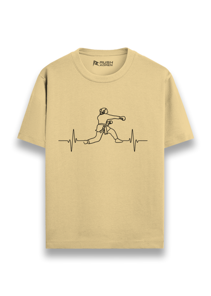 Karate Pulse Graphic T-Shirt