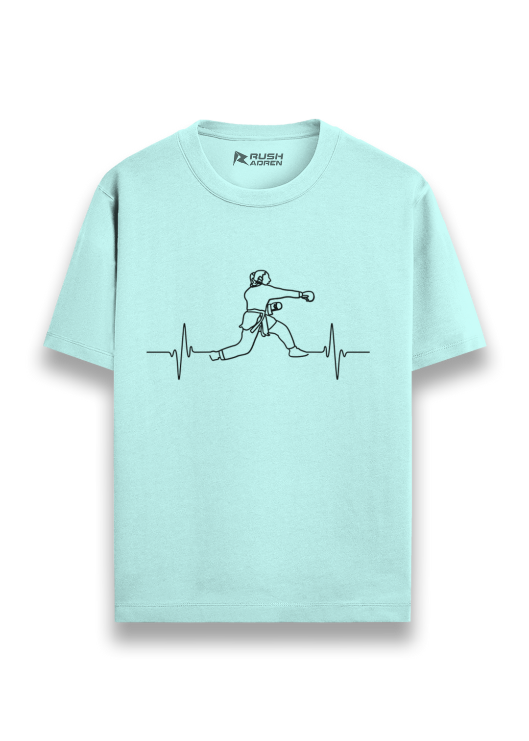 Karate Pulse Graphic T-Shirt