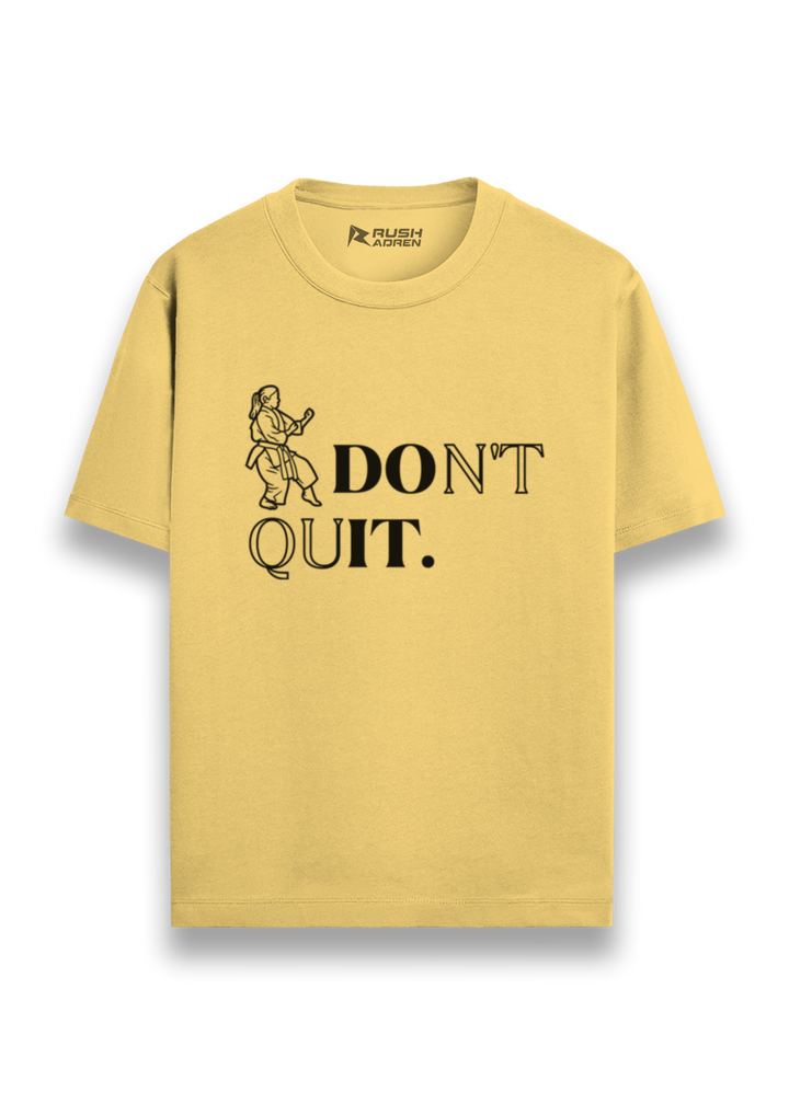 Don't Quit Karate Graphic T-Shirt
