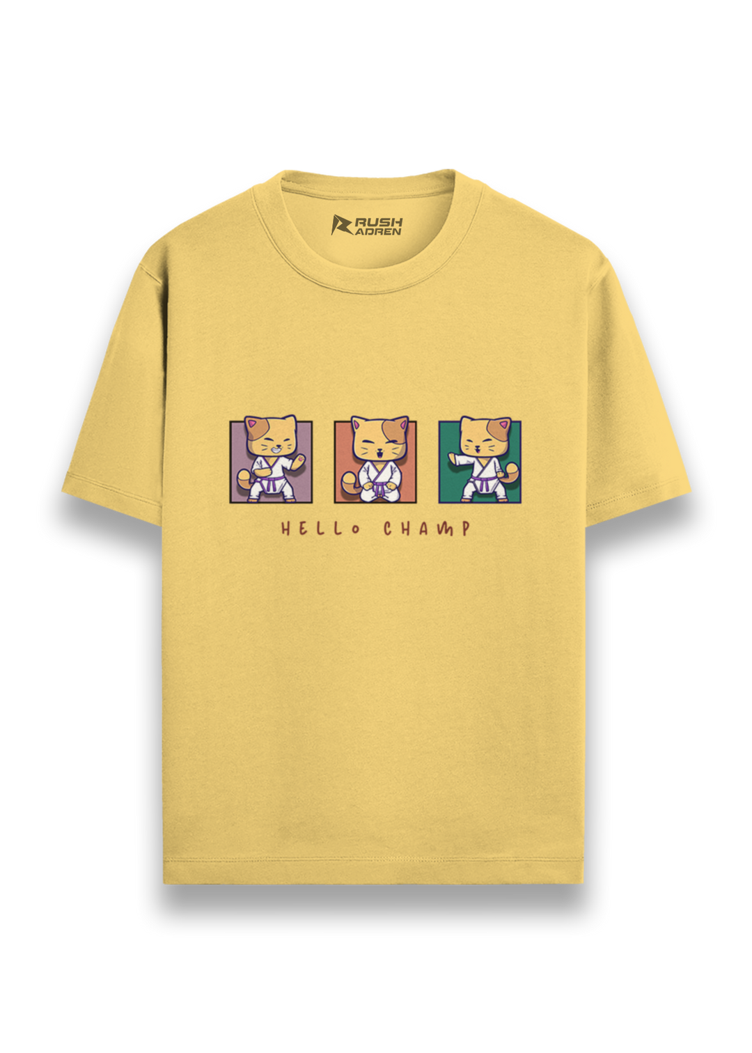 Hello Champ Graphic T-Shirt