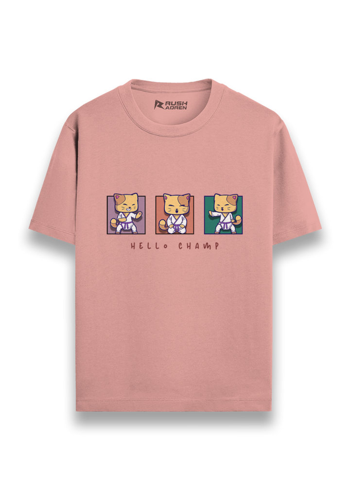 Hello Champ Graphic T-Shirt
