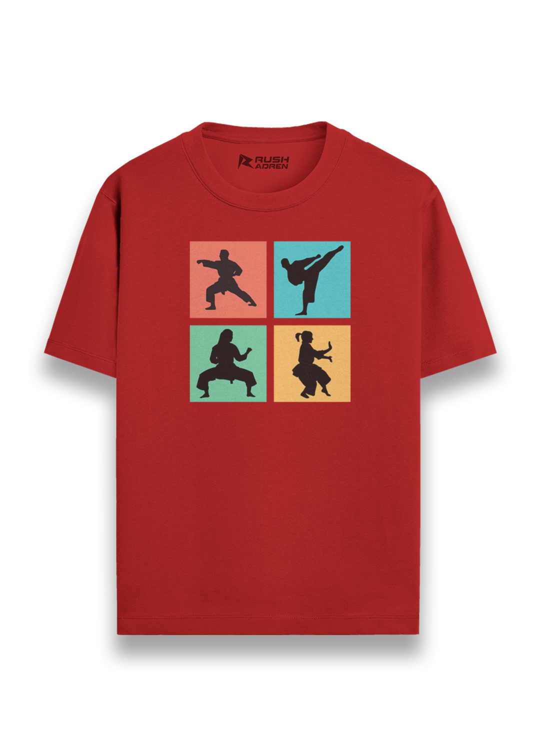 Karate Moves Pop Art T-Shirt