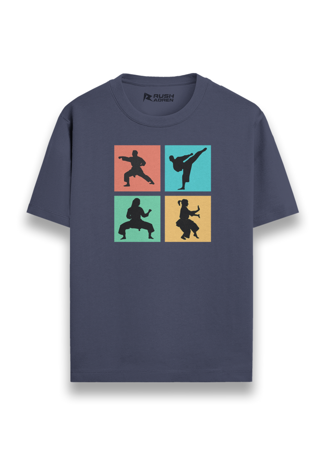 Karate Moves Pop Art T-Shirt