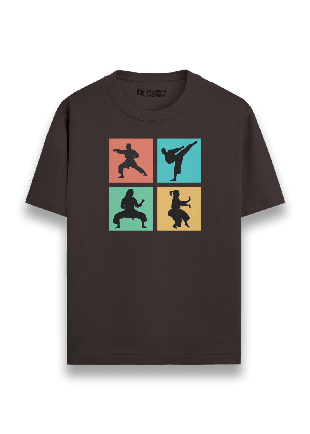 Karate Moves Pop Art T-Shirt