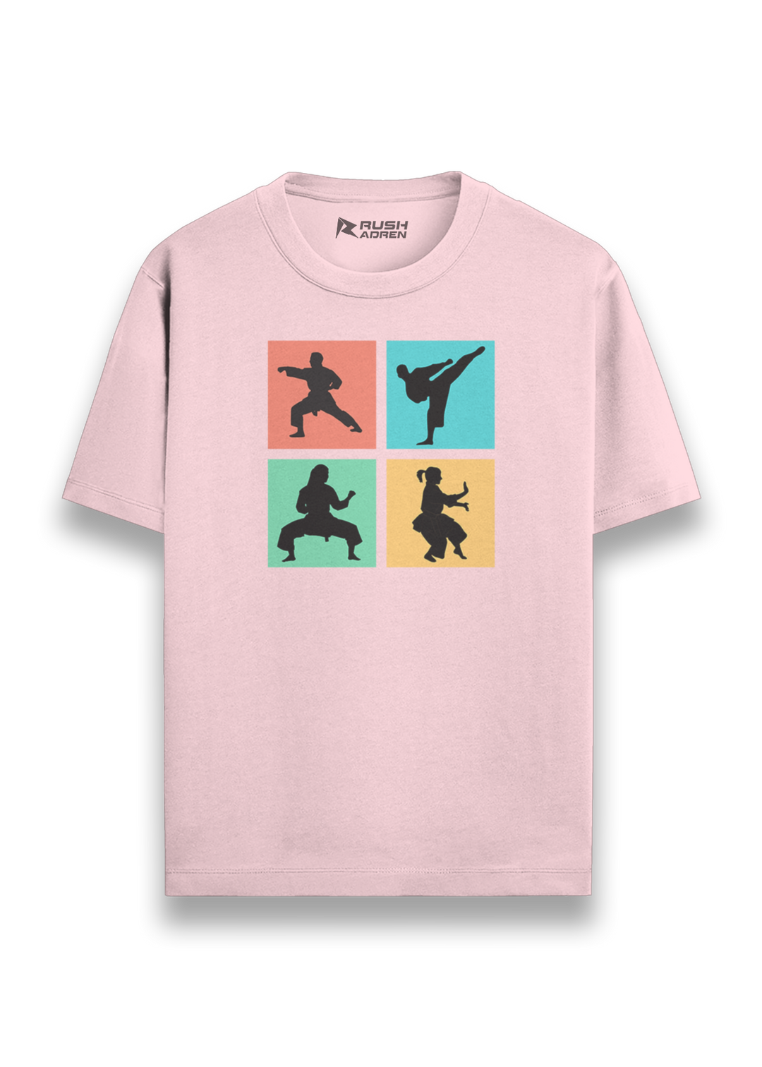 Karate Moves Pop Art T-Shirt