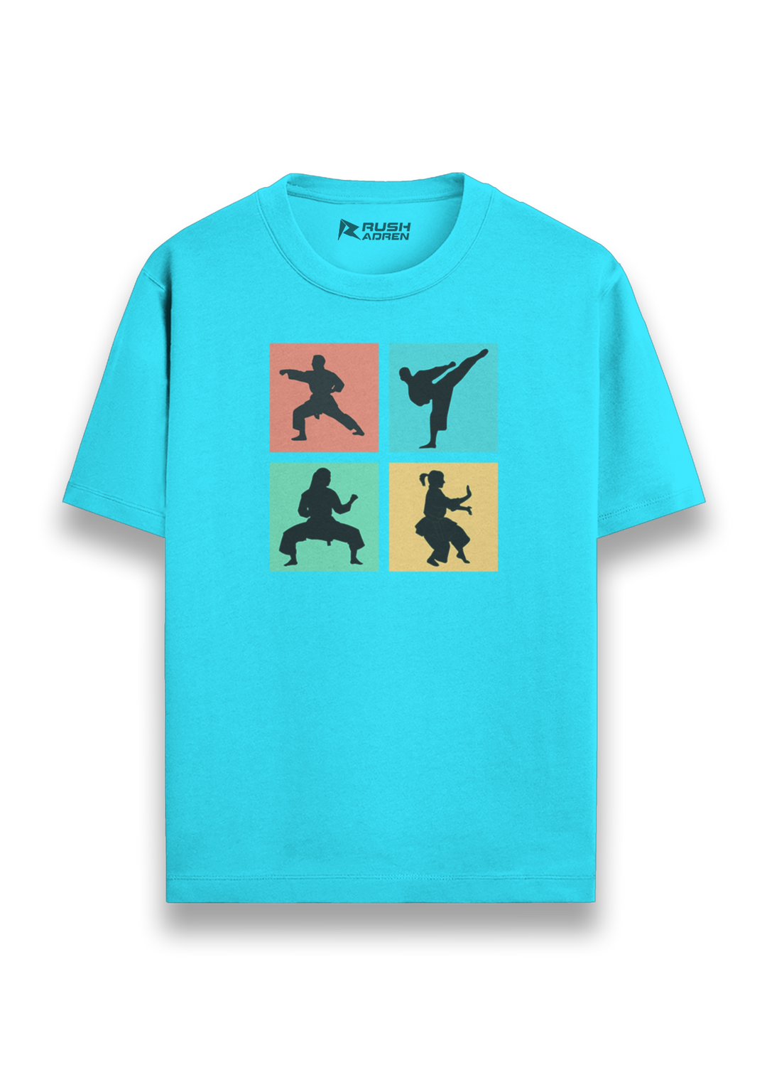 Karate Moves Pop Art T-Shirt