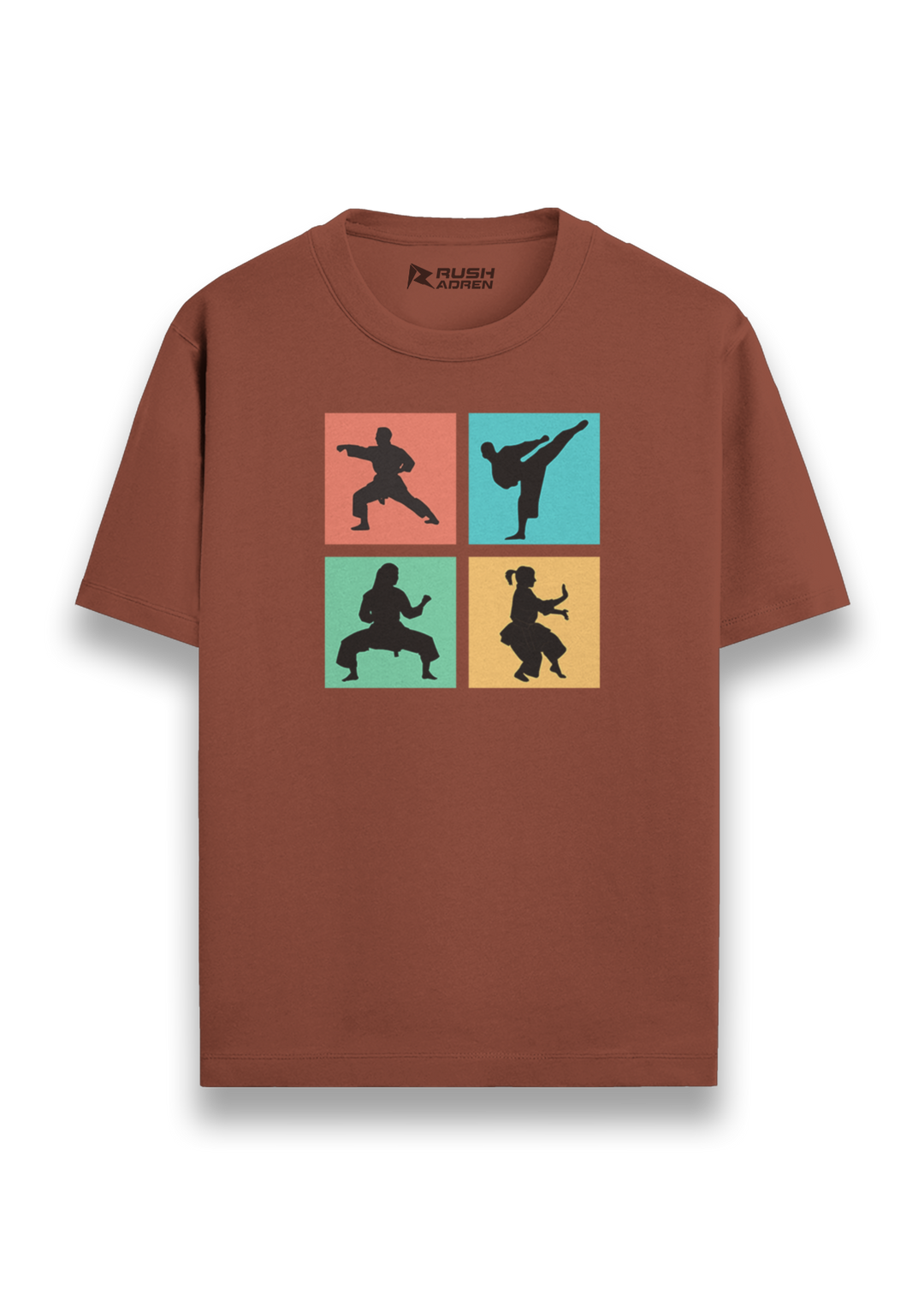 Karate Moves Pop Art T-Shirt