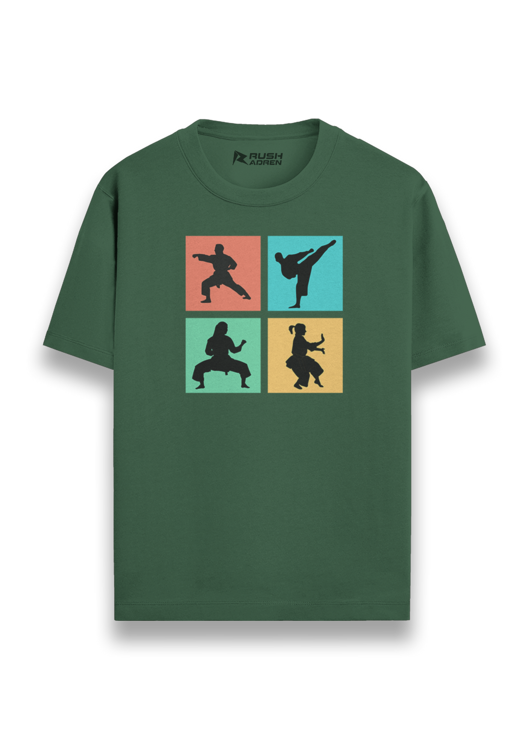 Karate Moves Pop Art T-Shirt