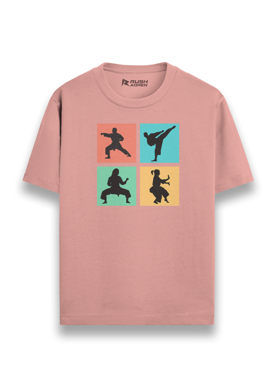 Karate Moves Pop Art T-Shirt