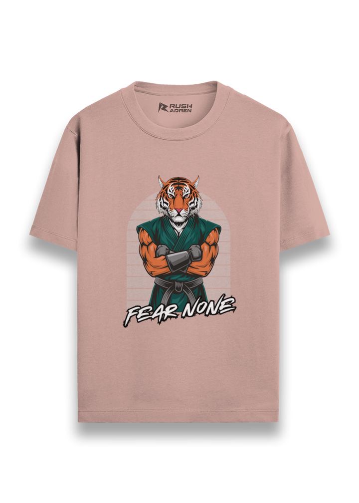 Fear None Tiger Graphic T-Shirt