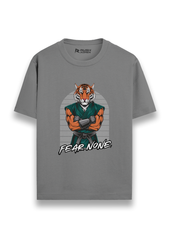 Fear None Tiger Graphic T-Shirt