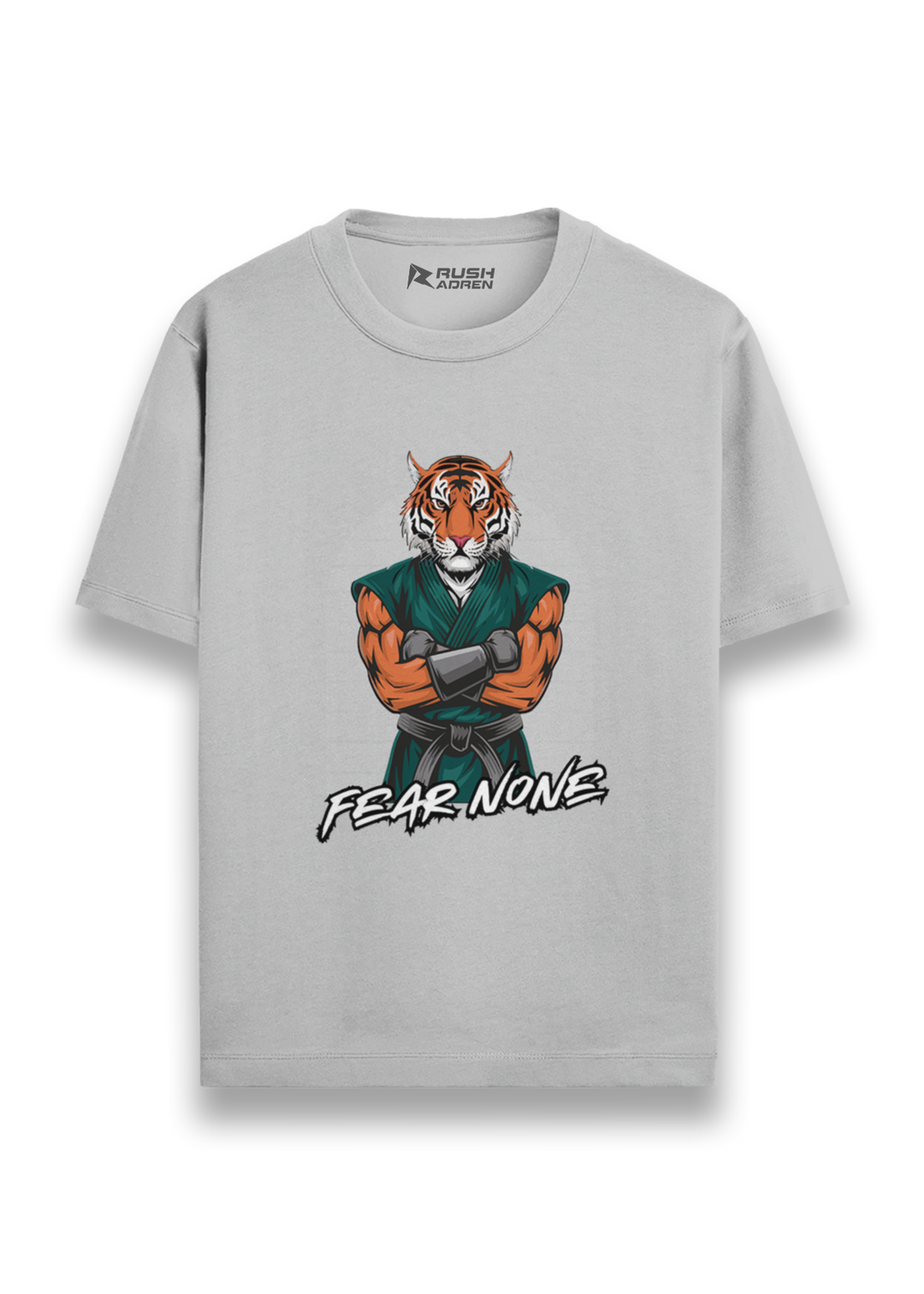 Fear None Tiger Graphic T-Shirt