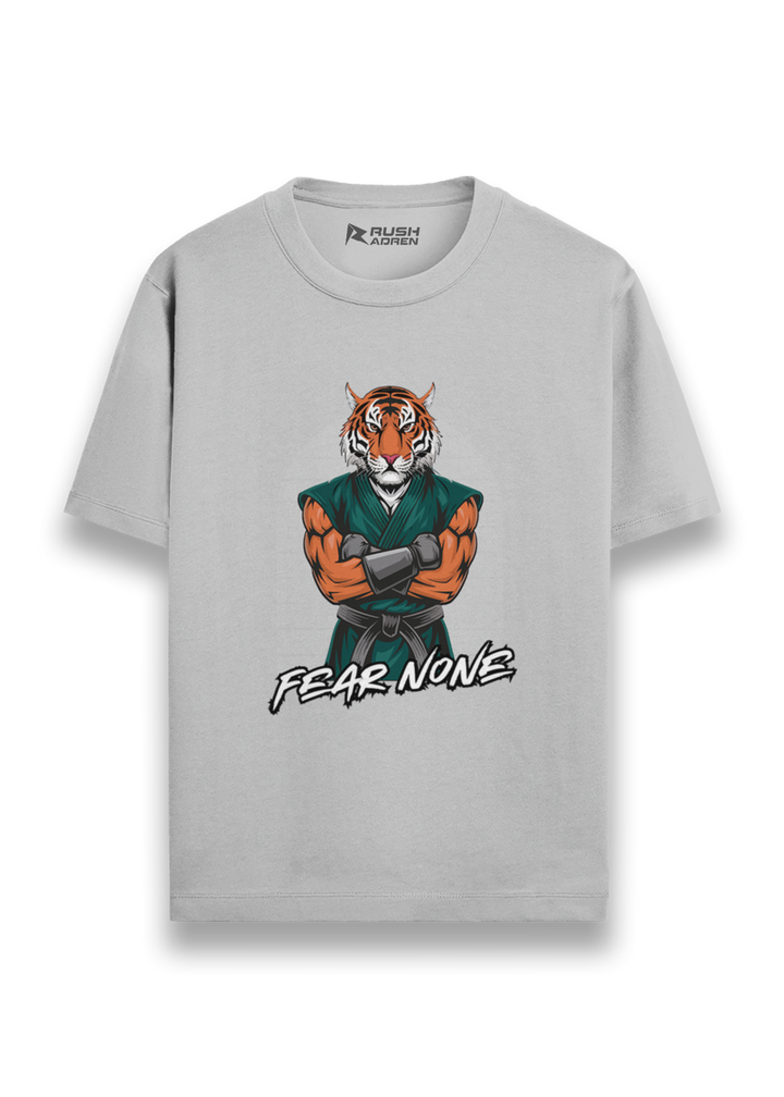Fear None Tiger Graphic T-Shirt