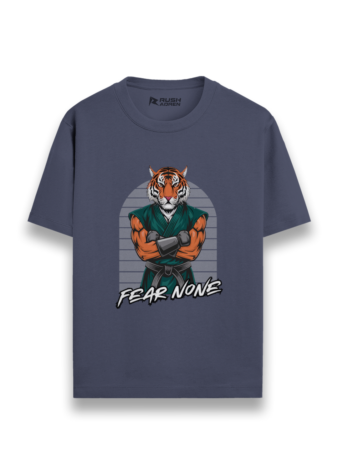 Fear None Tiger Graphic T-Shirt