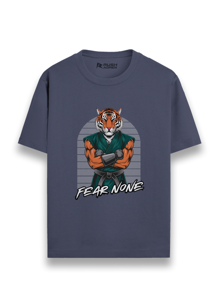 Fear None Tiger Graphic T-Shirt